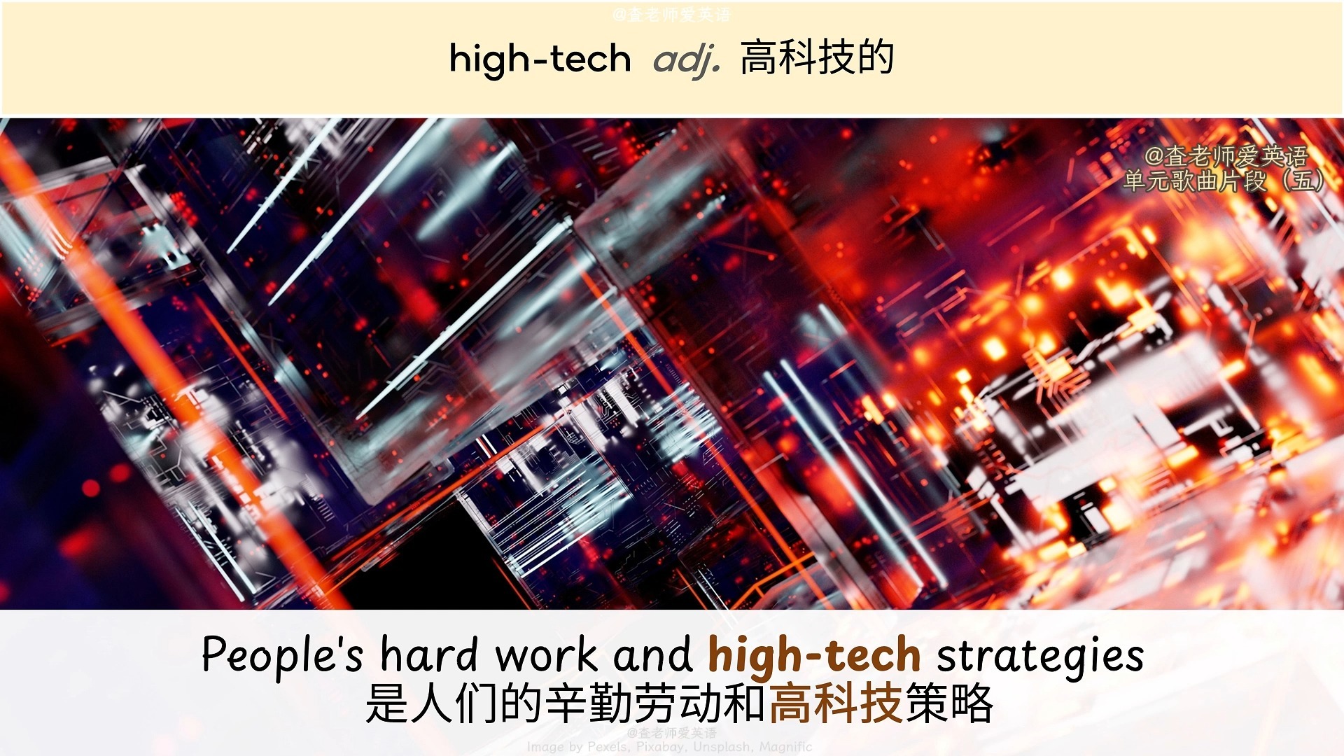 一首歌熟悉一个单元的单词~人教九上Unit 1 片段5