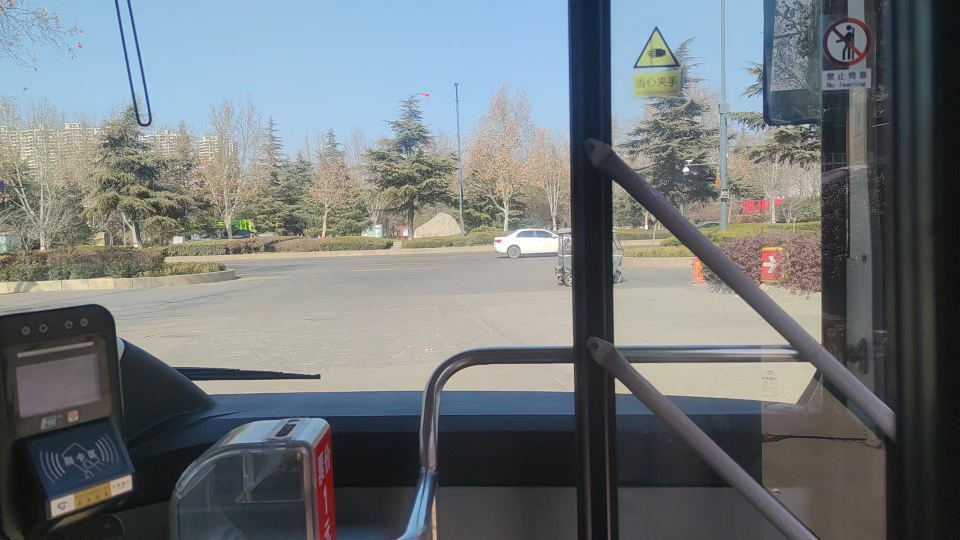 【东西大动脉】郑州公交60路上行前方原速原声pov(赵坡新村-郑州东站)