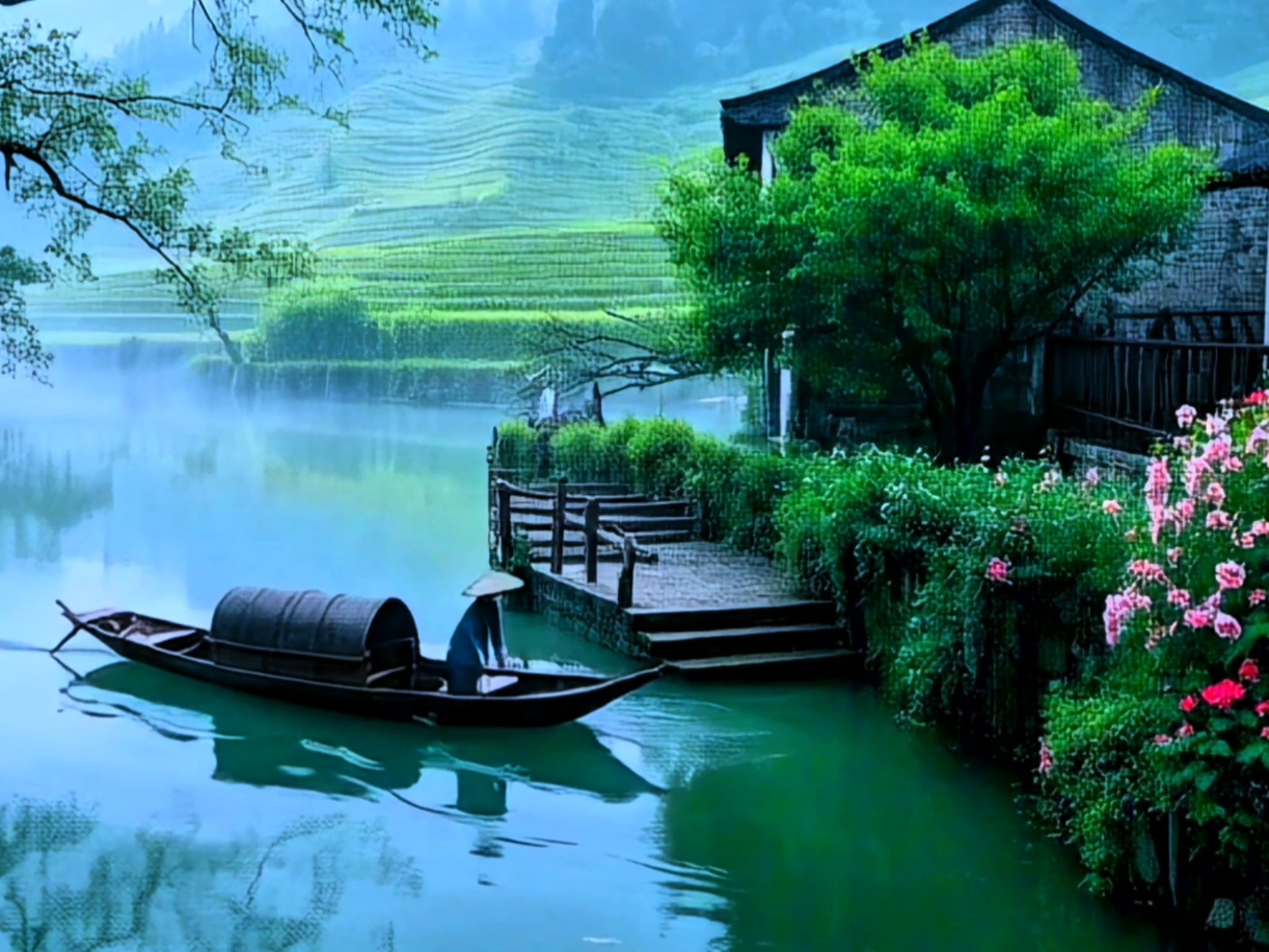 江南水乡风景素材【无水印】