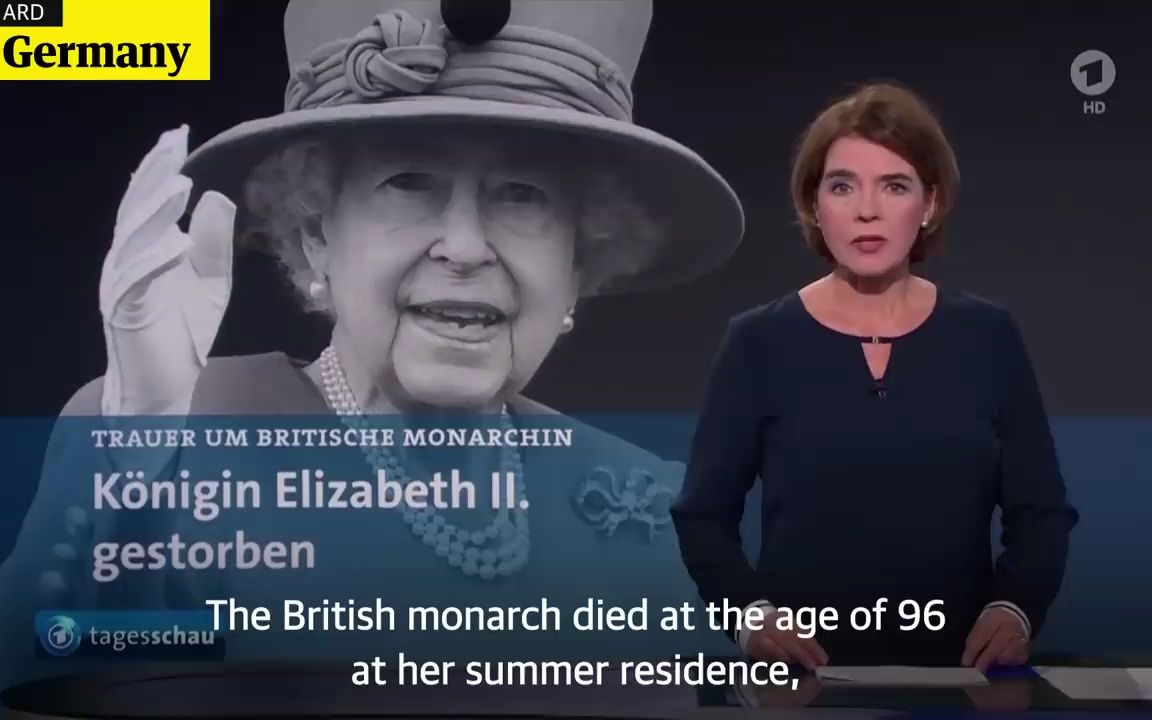 世界媒体如何中断广播宣布女王伊丽莎白二世去世