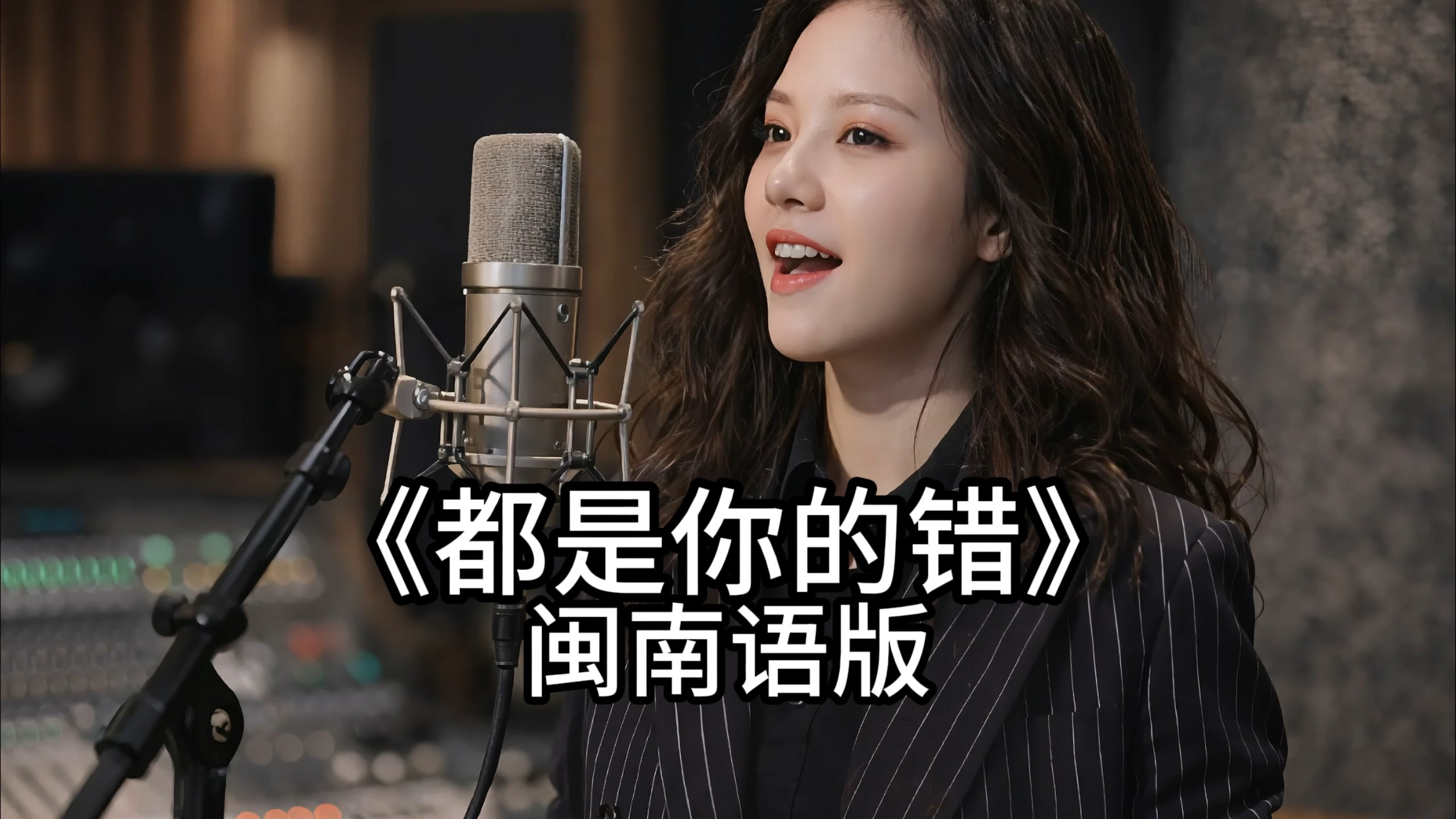 熟悉旋律换新声，闽南语版《都是你的错》~