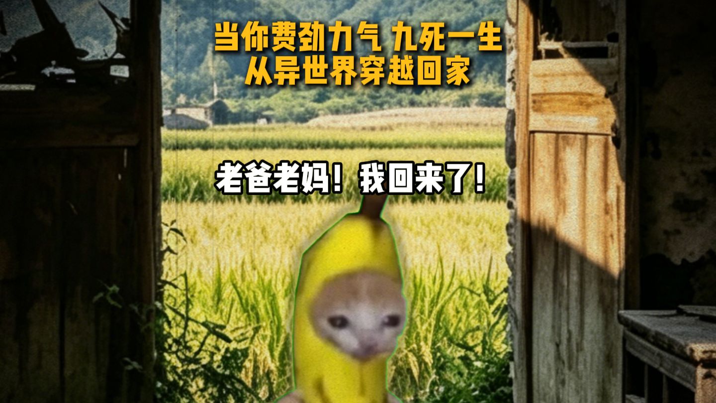 我终于回家了，但我好像…没有家了
