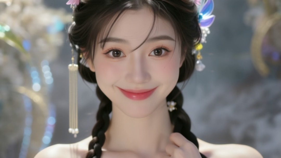 别点进来，嘴有点大很丑！