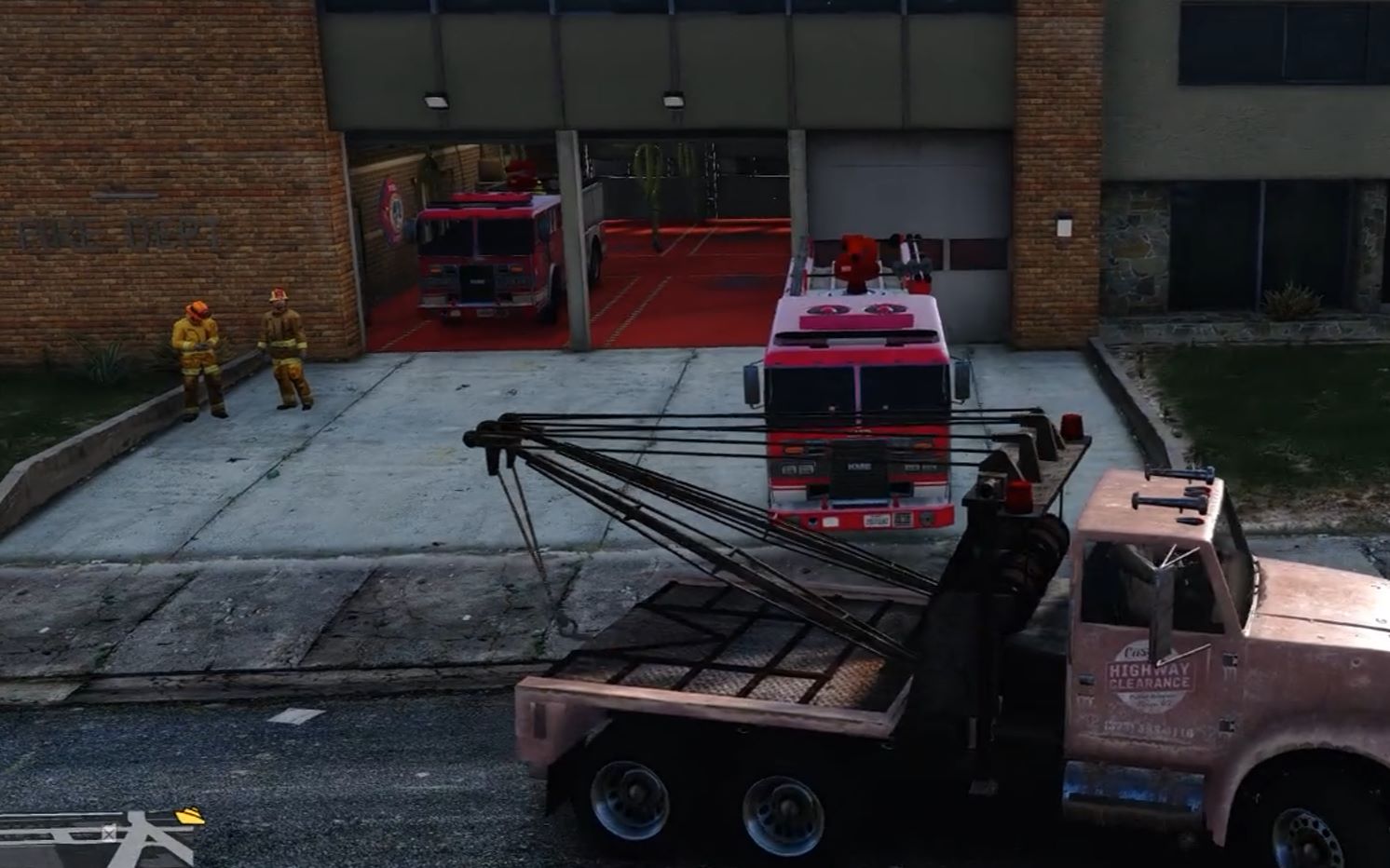 Gta5 从消防局里把消防车拖走会发生什么 哔哩哔哩 つロ干杯 Bilibili