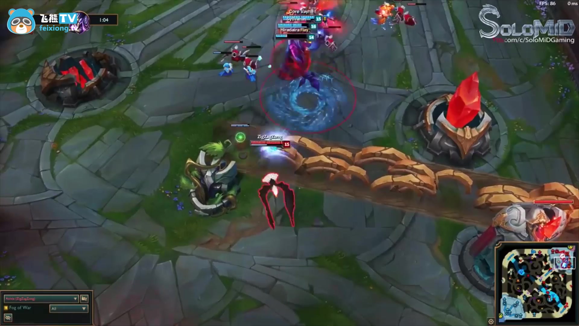 LOL一人打天下 1v5的精彩五杀集锦