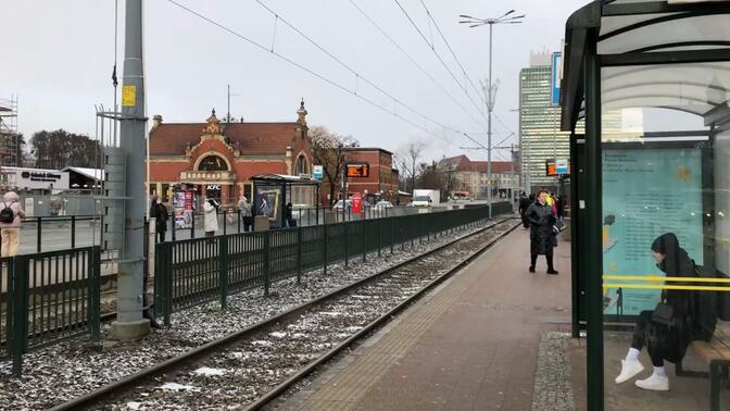 波兰格但斯克城市漫步2022年1月—Gdańsk