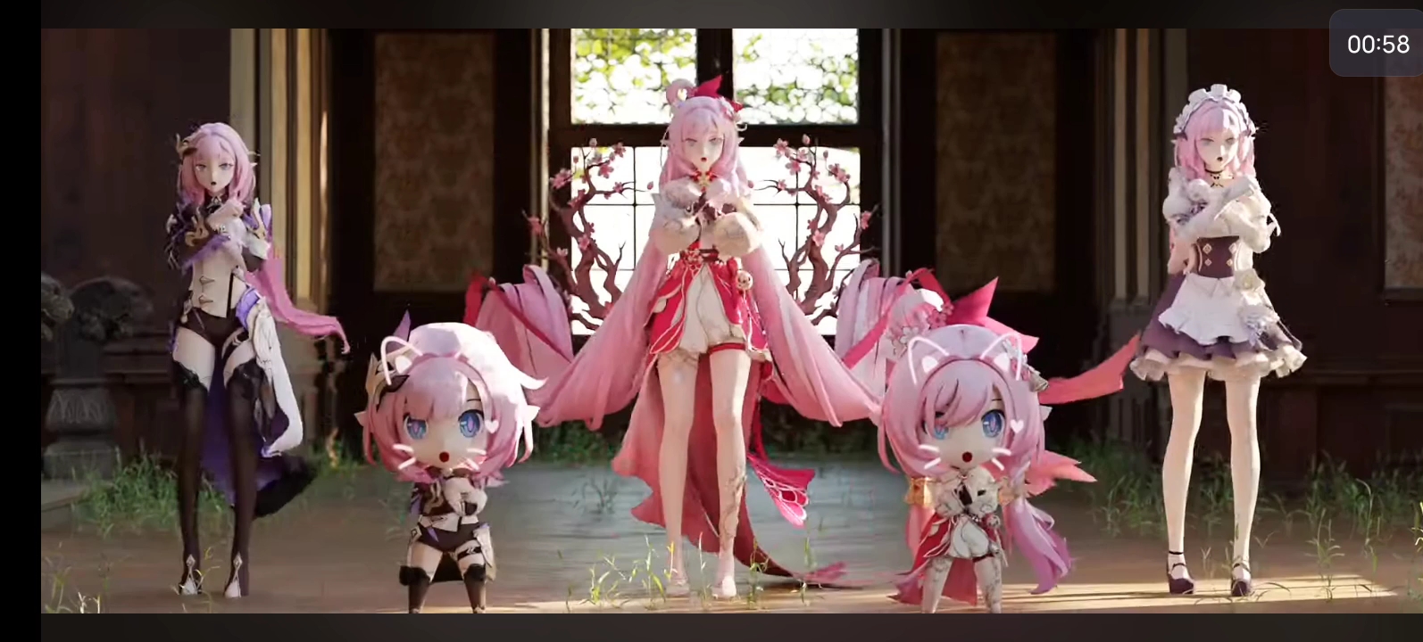 【MMD搬运】崩坏三 爱莉希雅 崩豆人