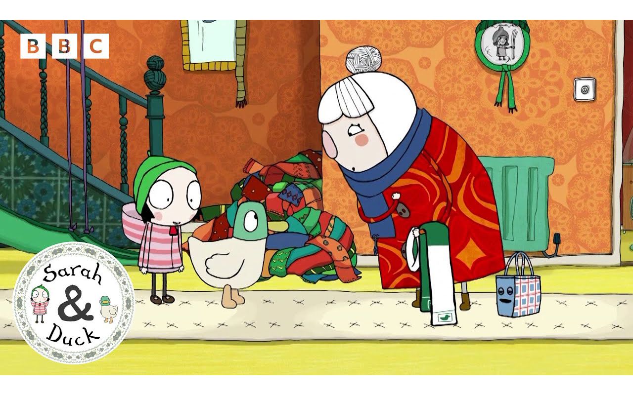 Scarf Lady's House | Full Episode | Sarah and Duck Official哔哩哔哩bilibili