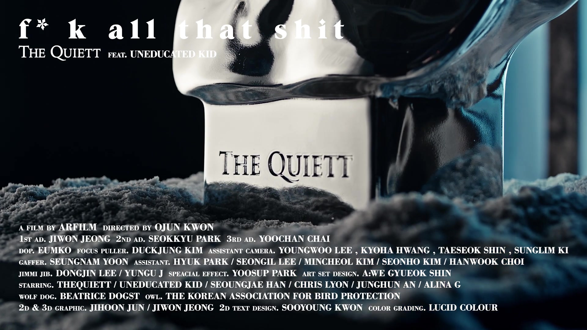 The Quiett Feat. Uneducated Kid - fk all that shit - MV_哔哩哔哩_bilibili