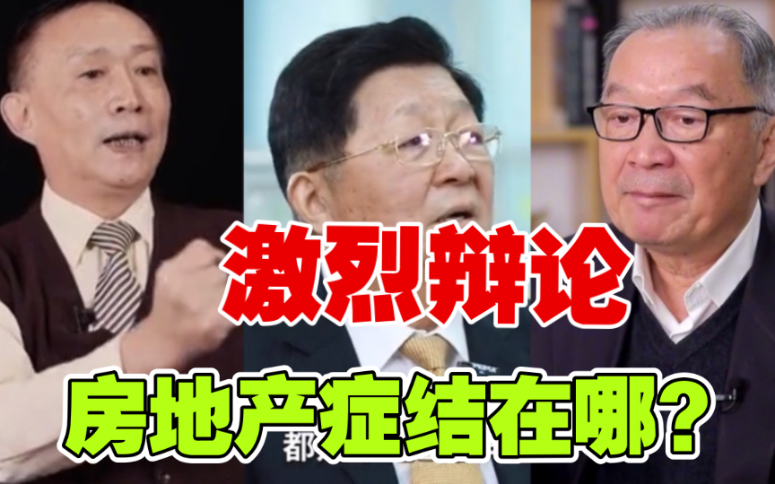 房地产症结在哪？温铁军教授、卢麒元与房产专家孟晓苏激烈辩论！