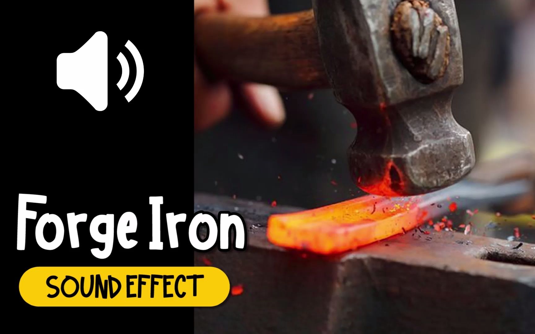 敲 打铁 锻造 金属 音效 (HQ)