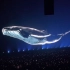 Eric Prydz HOLO Whale全息音乐节现场，全息鲸鱼 全息舞台 裸眼3D 全息投影 电音节