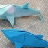 折纸鲸鱼