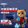 《冷链运输安全精简指南》📦 冷链路上无小事，温度把控是关键！运输中动态监控，极端天气有预案，全程闭环保无忧，点击视频解锁冷链运输的安全密码