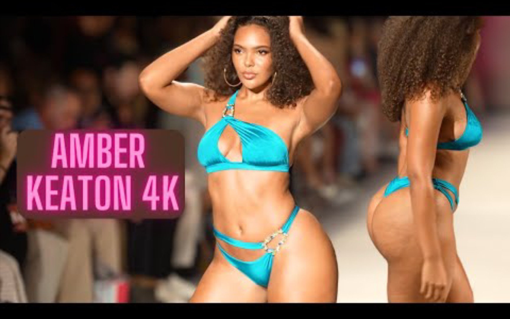 Amber Keaton Slow Motion | Miami Swim Week 2023 Part 1