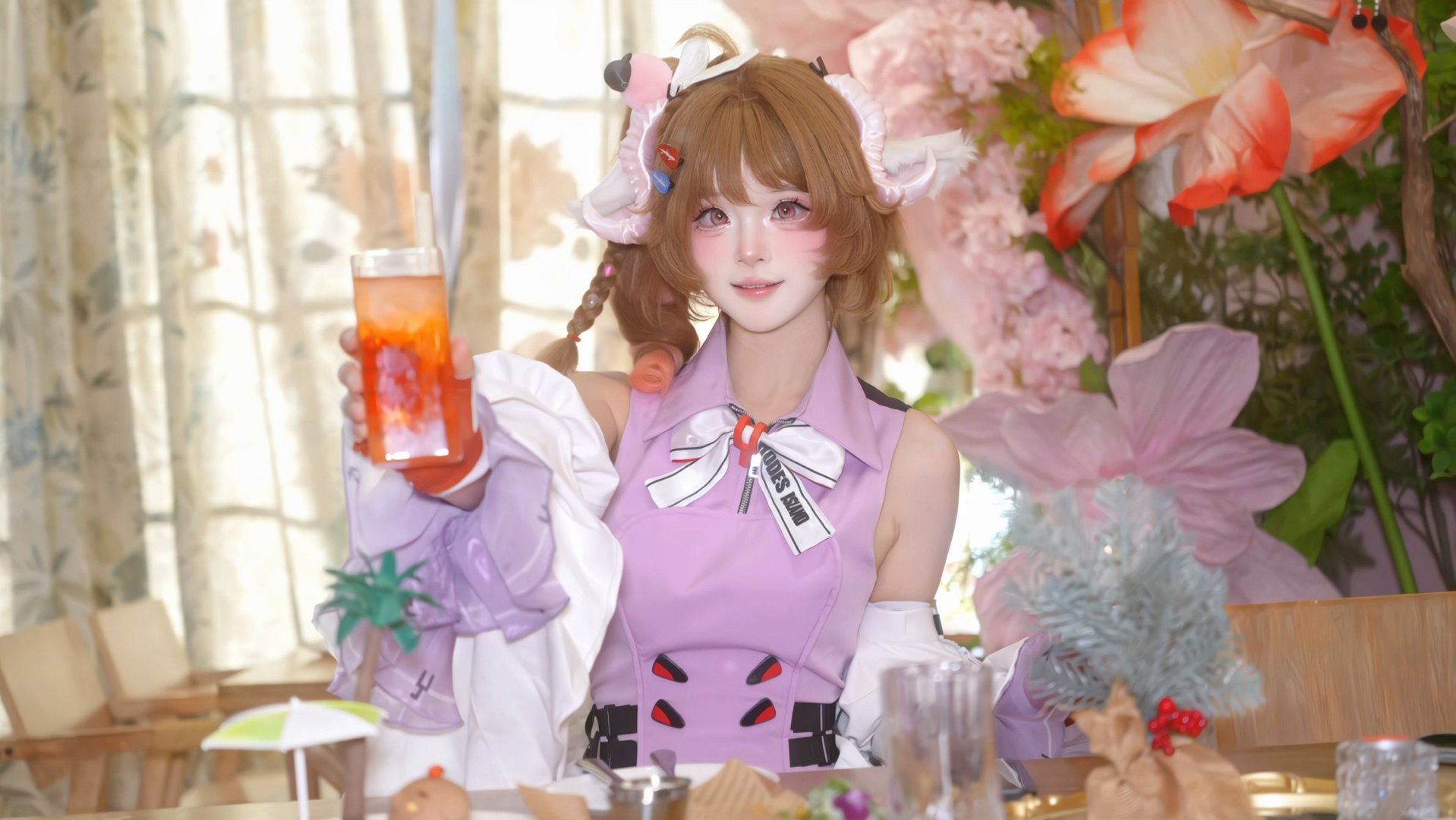 和管理员吃了顿漂亮饭～