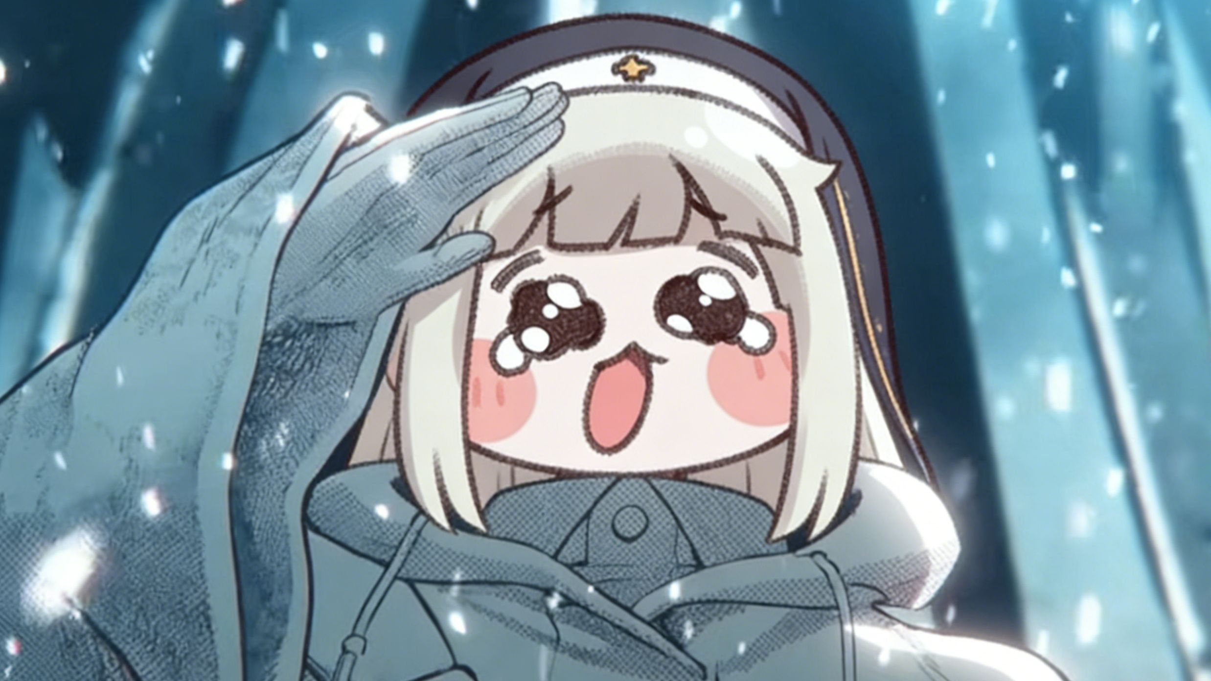 ⚡雪地里传来了啾挖油⚡