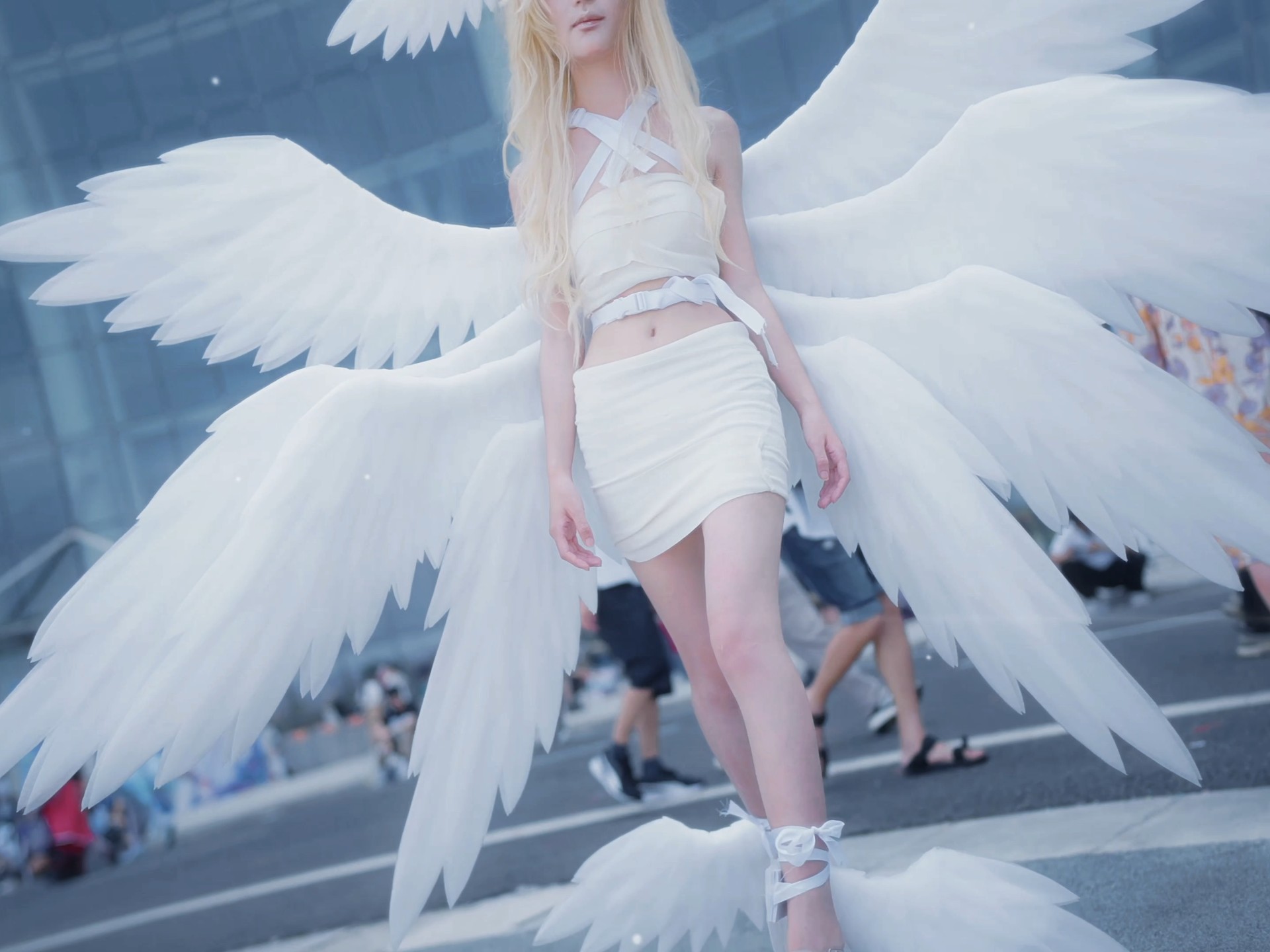 An angel? No, demons.