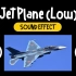飞机 喷射机 低空 飞行 交通工具 音效 (HQ)