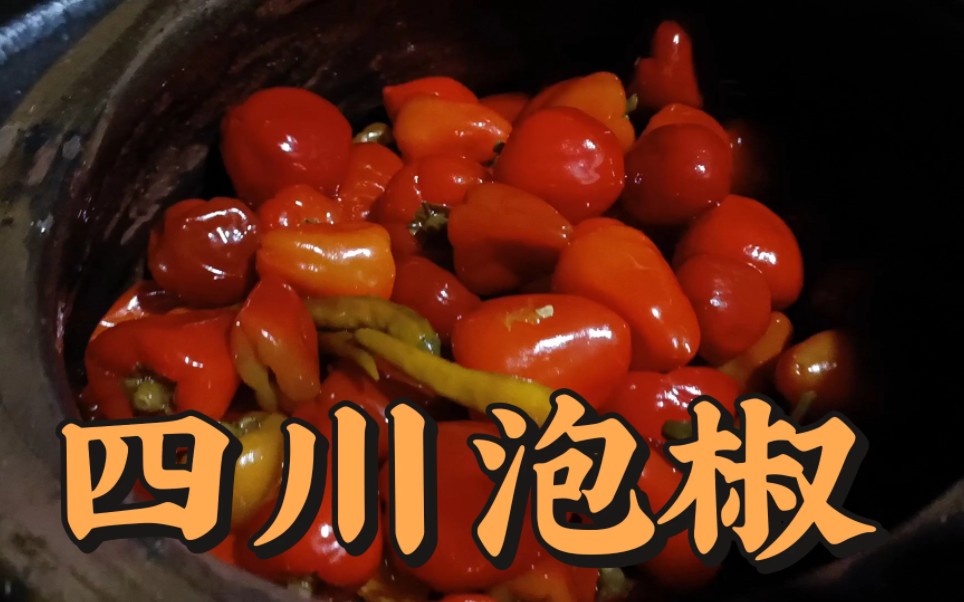 四川传统泡椒做法，川菜的灵魂，酸辣开胃不生花，放十年都不坏。