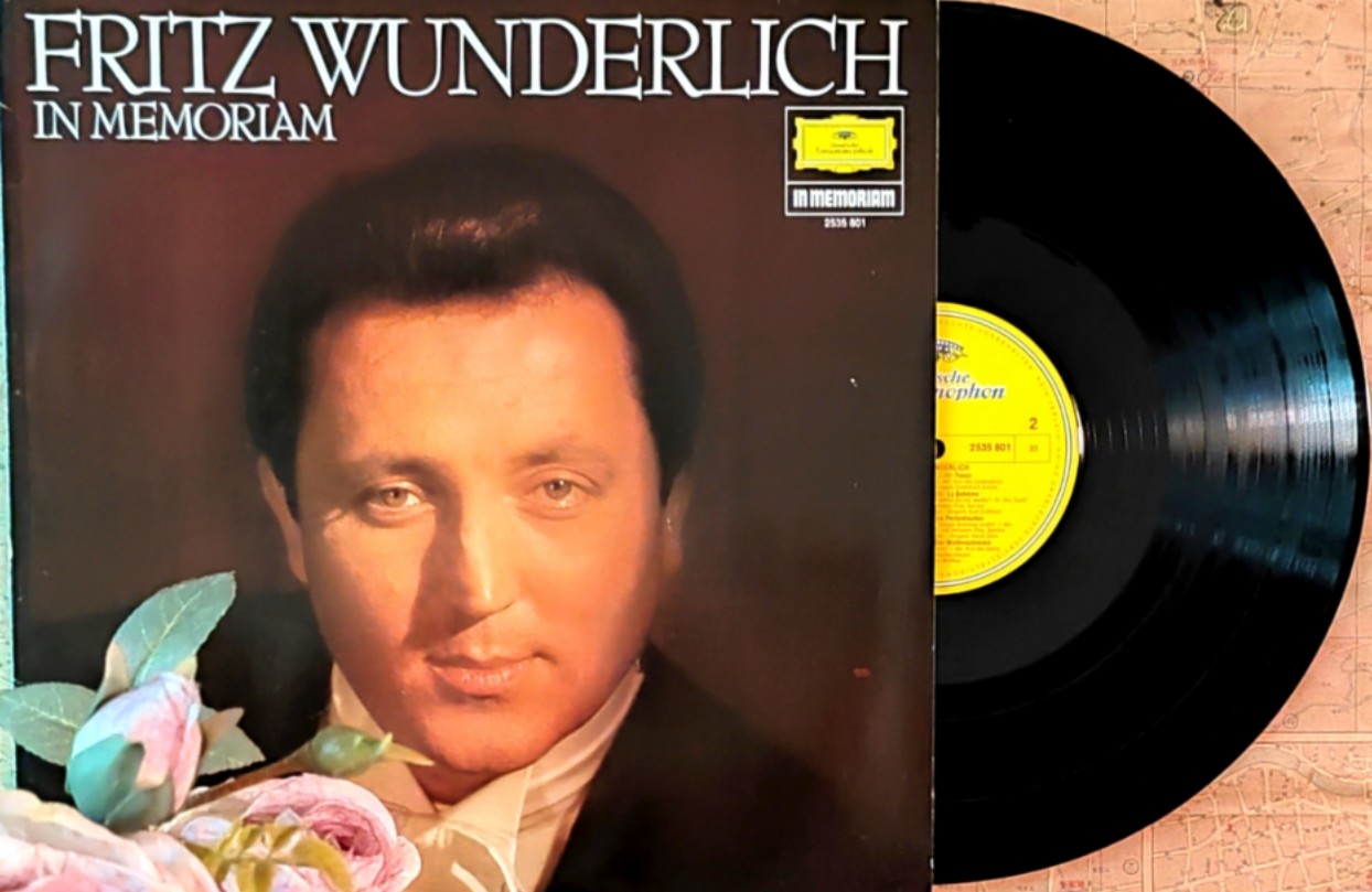德国男高音翁德里希Fritz Wunderlich演唱《托斯卡》“今夜星光灿烂”《塞维利亚的理发师》《波西米亚人》《采珠人》等歌剧选曲（与男中音赫尔曼·普莱等）