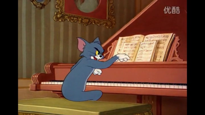 猫和老鼠鬼畜:当你把里面的音乐换成毒曲,汤姆琴圣上线!