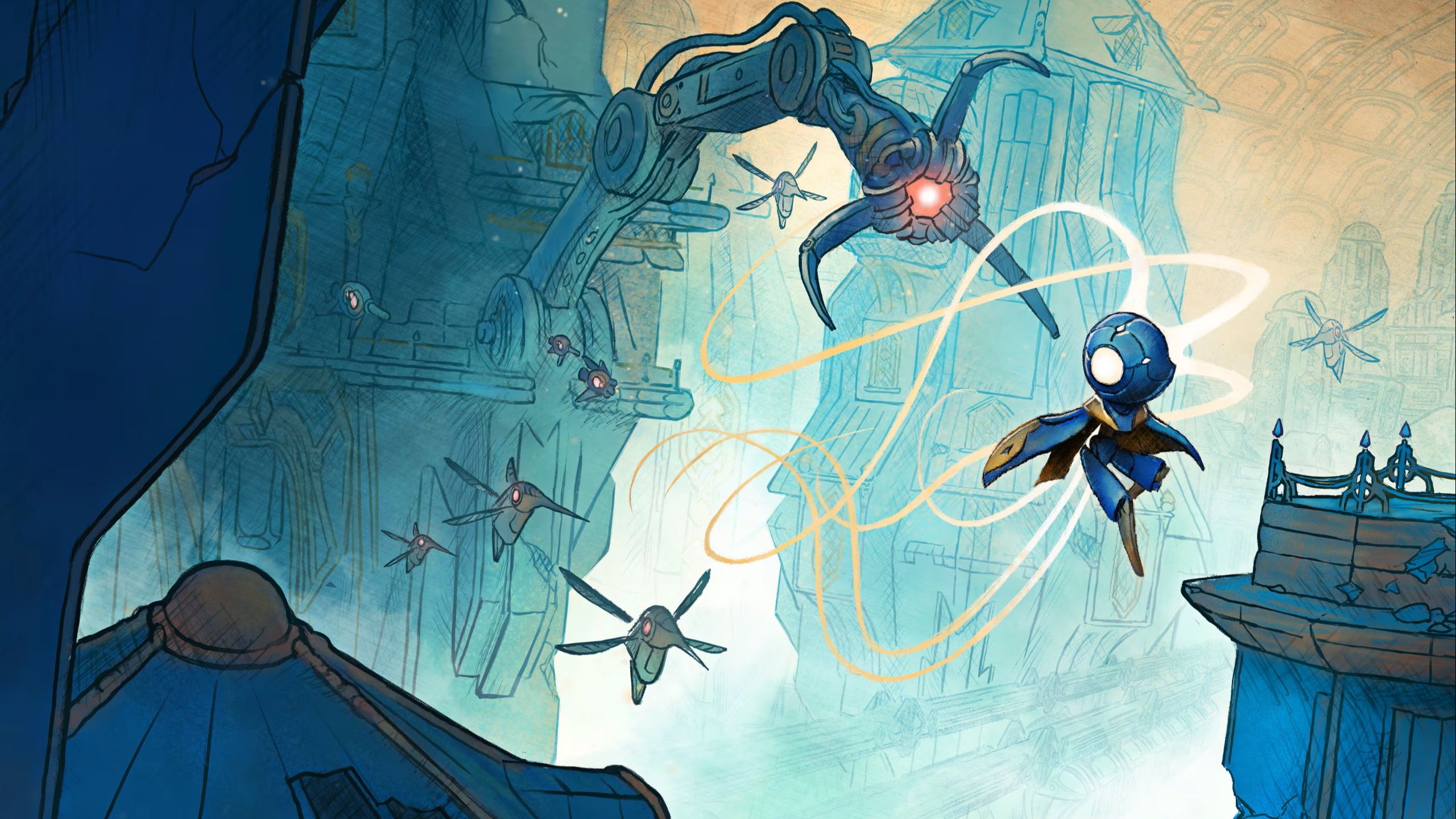 银河恶魔城新游《秘奥：秘宇奥忆》中文试玩，美术和音乐都好棒！