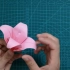 小学综合实践手工折纸四年级《折叠百合花》