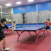 业余初中生和球馆练过的小女孩能打成什么样