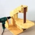 【DIY】制作一个手电钻动力的砂带机（这回要求工具少）