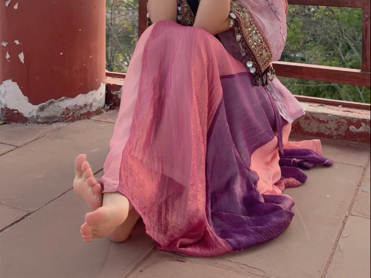 紫萱仿妆拍摄花絮