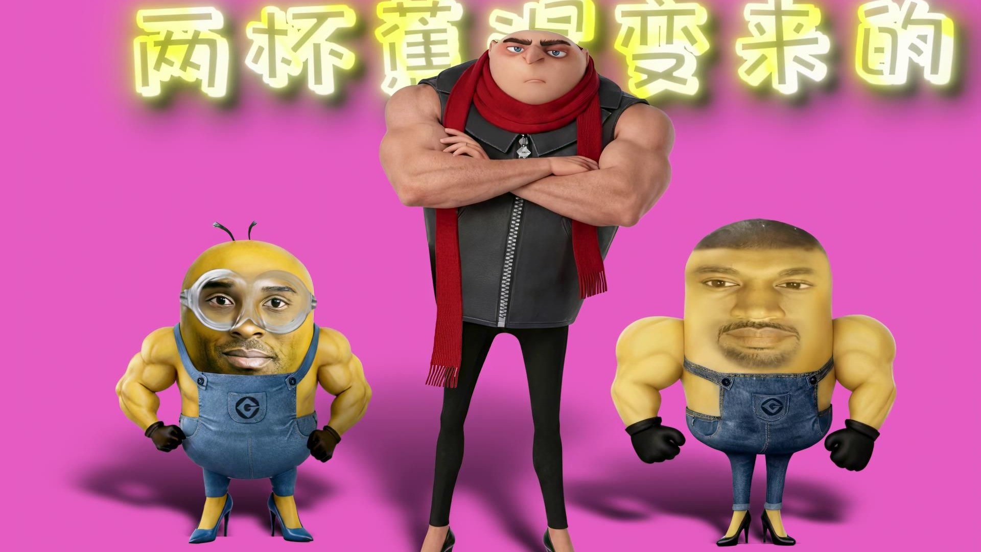 我是动画的，动画神偷奶爸的。
