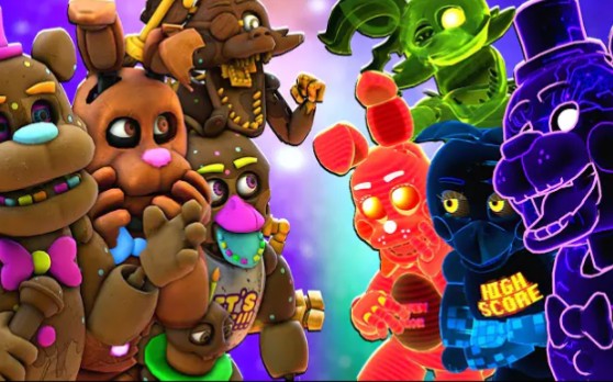 [SFM FNaF] Easter Animatronics vs FNAF AR