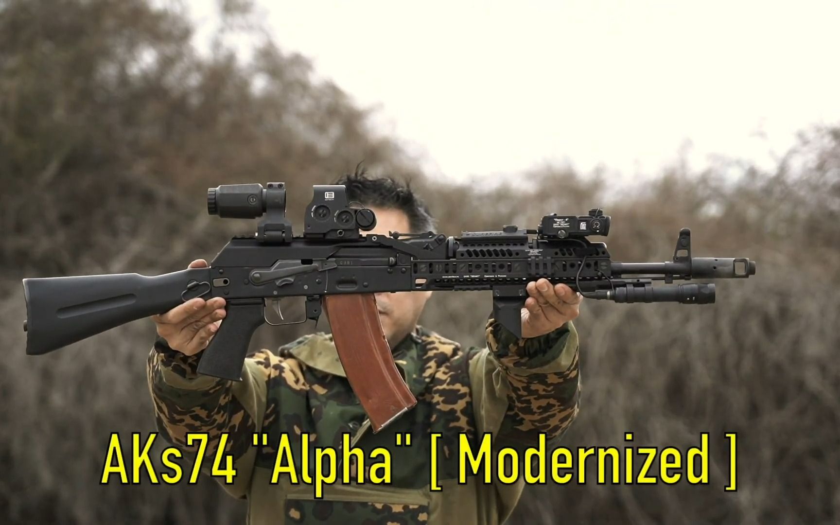 【 9-Hole Reviews】带泽宁特套件的Spetsnaz AKs74步枪[全天候远程] - 实用精度测试