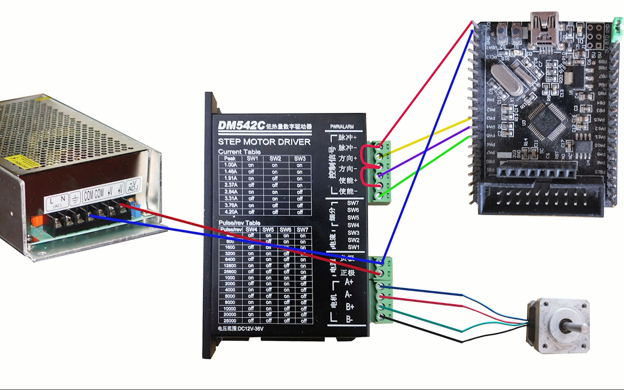 STM32驱动步进电机--IO口翻转方式