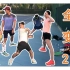 【网球】5个高水平运动员竟然只有2.0水平？(内含大长腿学姐呦)