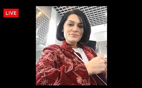 【Jessie J】彩排期间做直播 purple rain+与粉丝通话