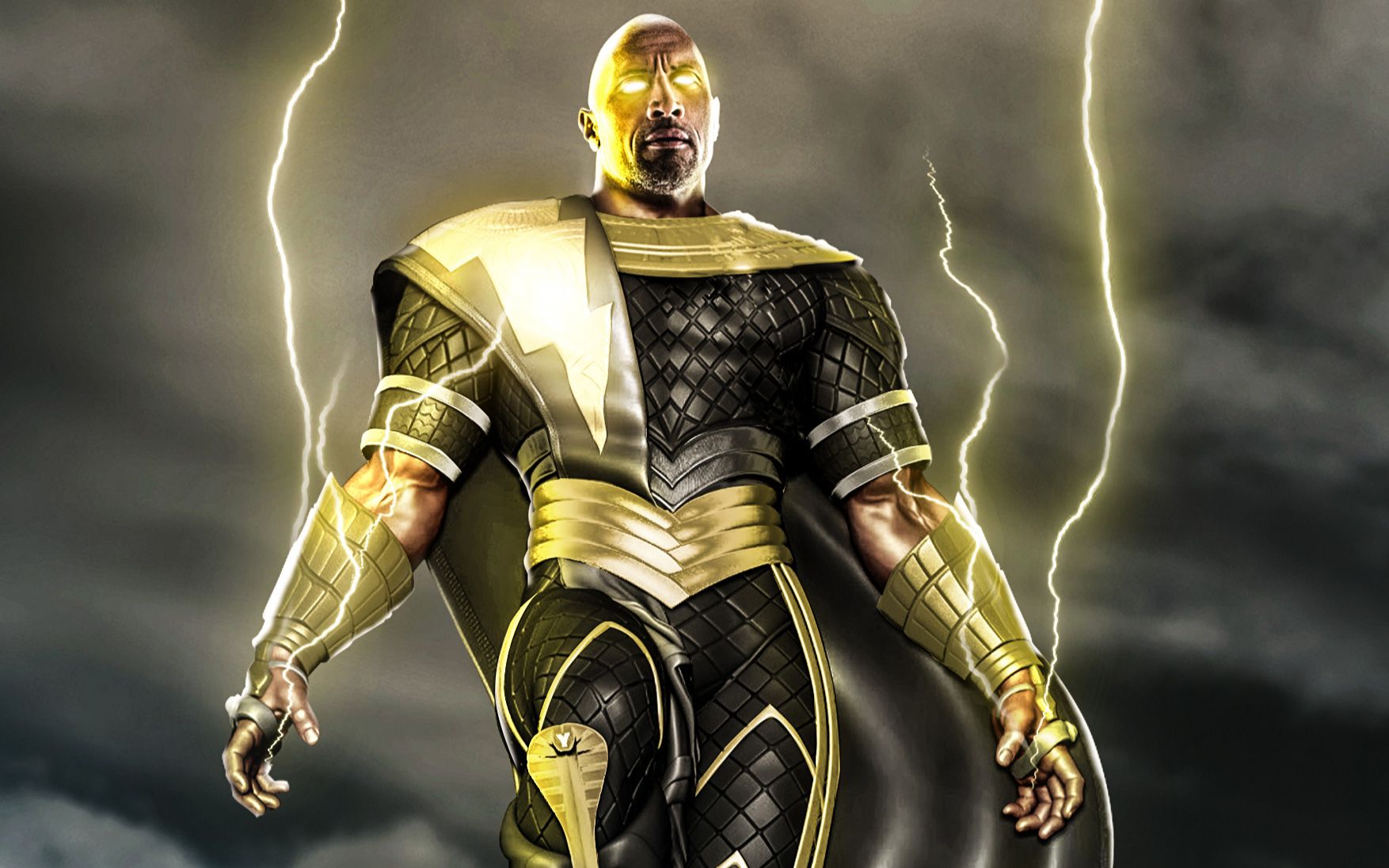怎么说：DC超强反英雄「黑亚当」科普，《雷霆沙赞2》反派就是他了！[一阶段]的第1张示图
