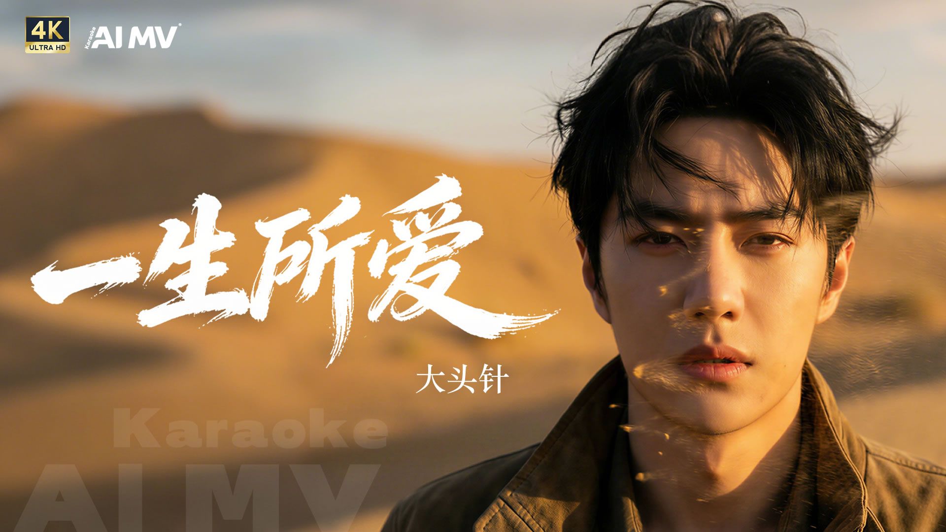 [4K KTV]大头针《一生所爱》卡拉OK，再现经典