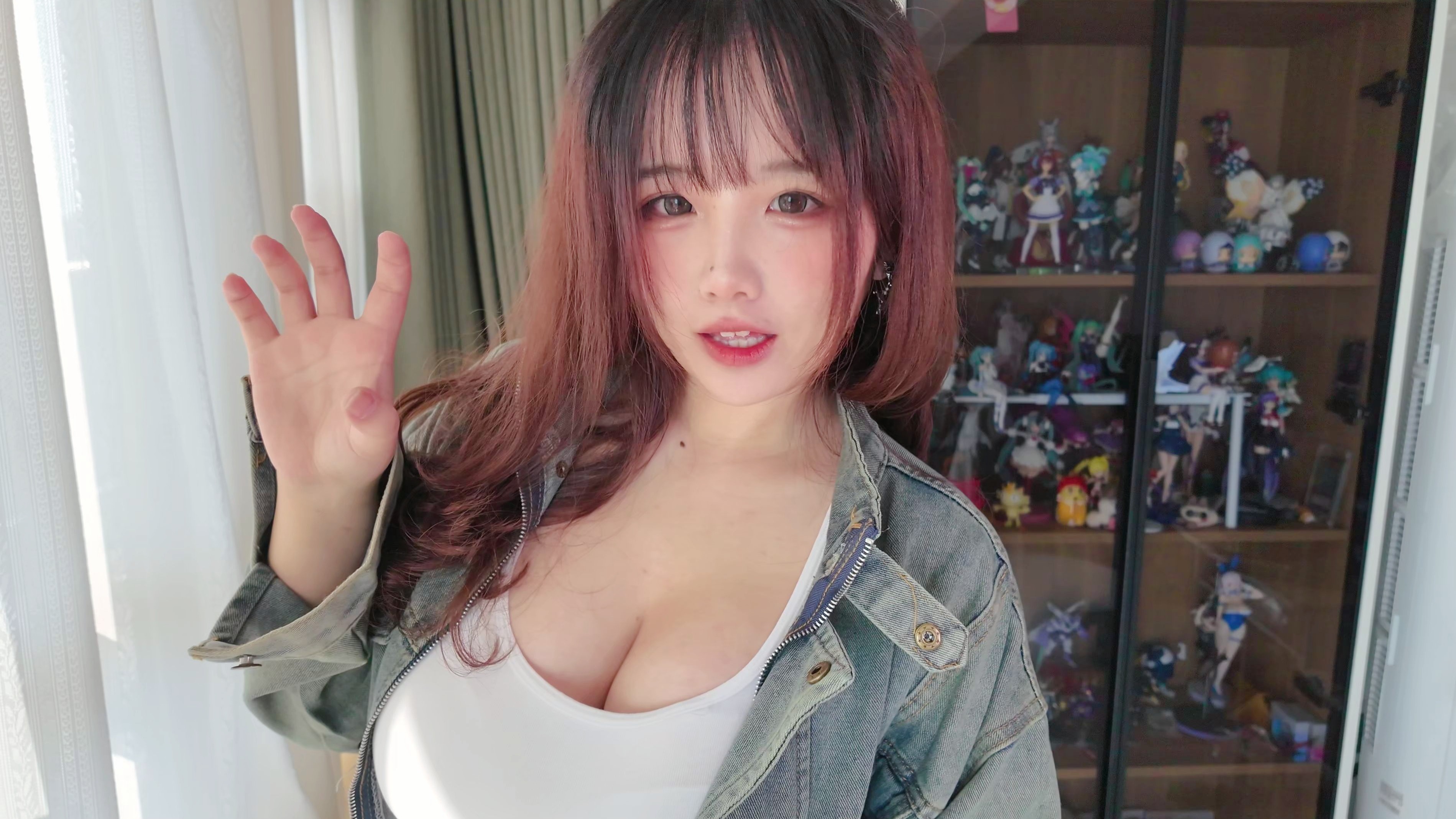 [Wear a bit] How do I wear a denim suit that smells like a man's wife ...... (4K)