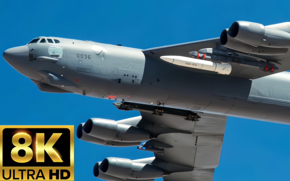 [4K 超清 极限画质] 狂轰滥炸——B-52 同温层堡垒