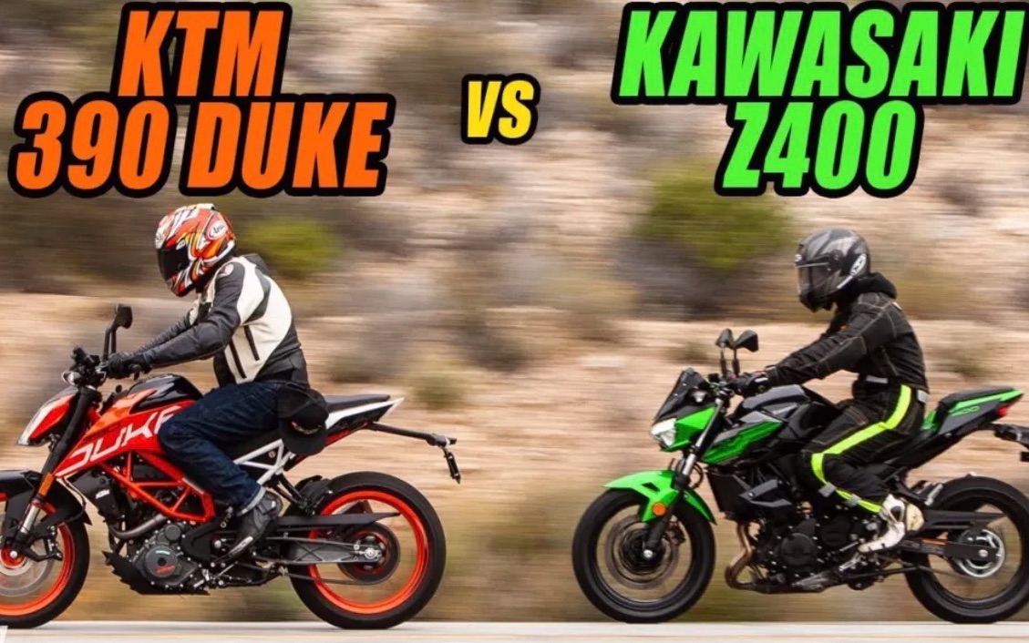 轻挡热门：KTM Duke390和Kawasaki Ninja400对比