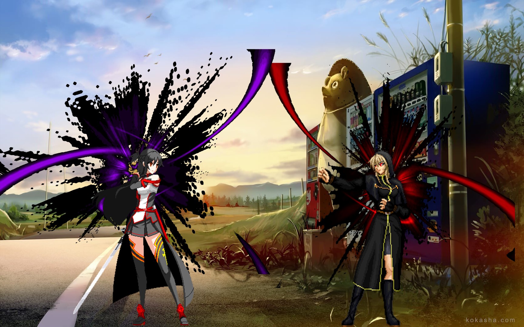 【mugen:亚丝娜vs阿西莉亚
