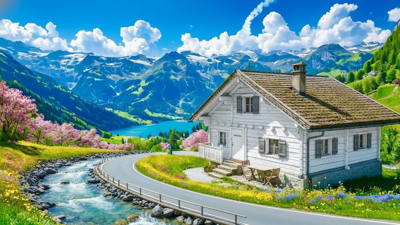 【4K60帧】放松解压：第一视角驾车欣赏瑞士优美风景 260207 | 来源：Tourist TV