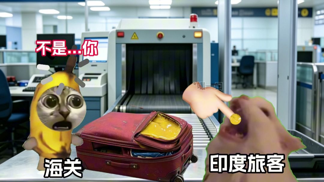 当海关遇上奇葩印度游客