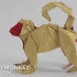 【折纸搬运】猴子  屁股红不红？设计：Yoo Tae Yong 视频制作：JM's Origami Tutorials