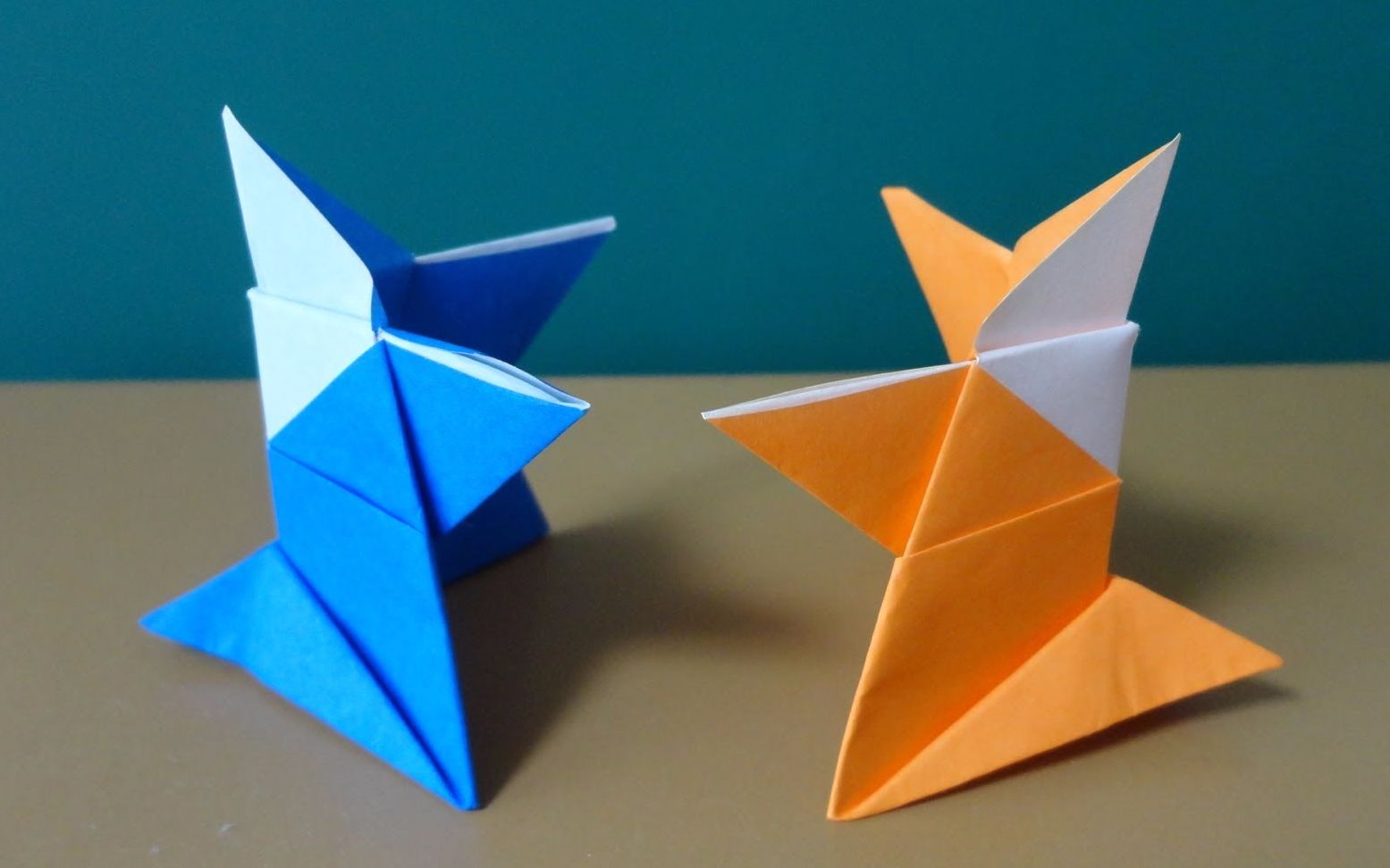 这个折纸玩具是否勾起了你的童年回忆?