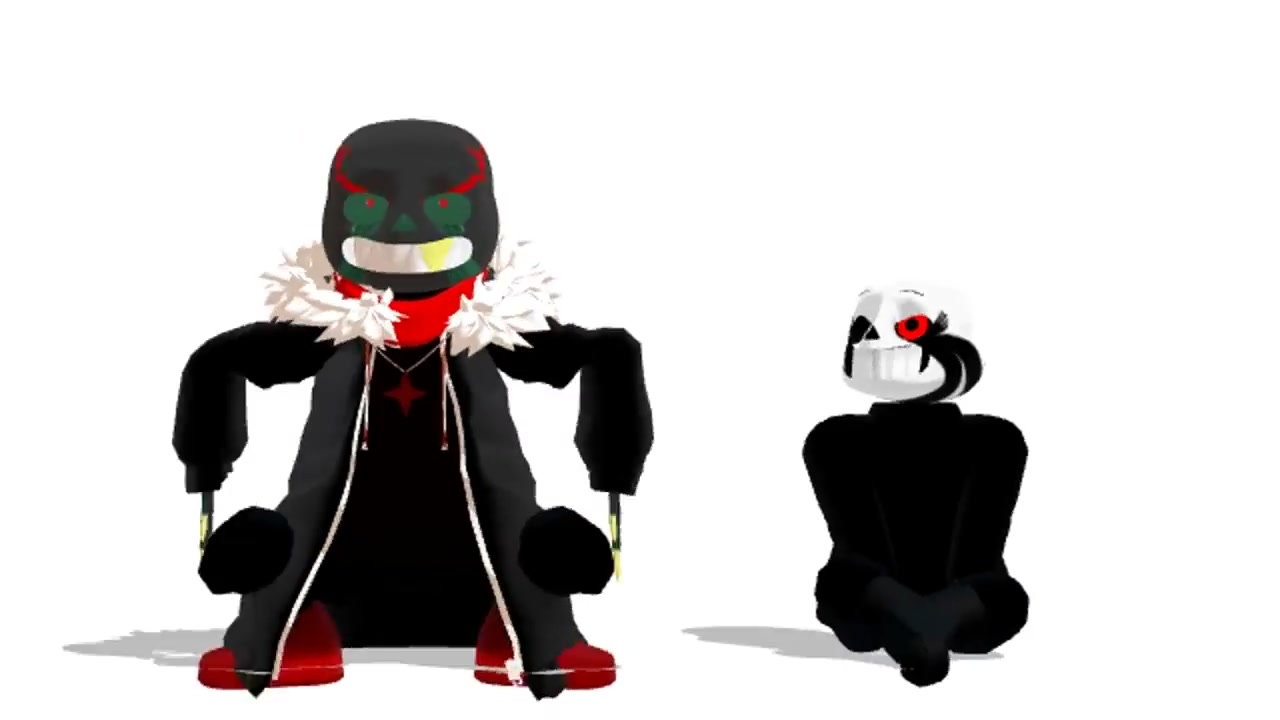 【传说之下mmd】油管主sans们的搞笑日常#1【undertale】