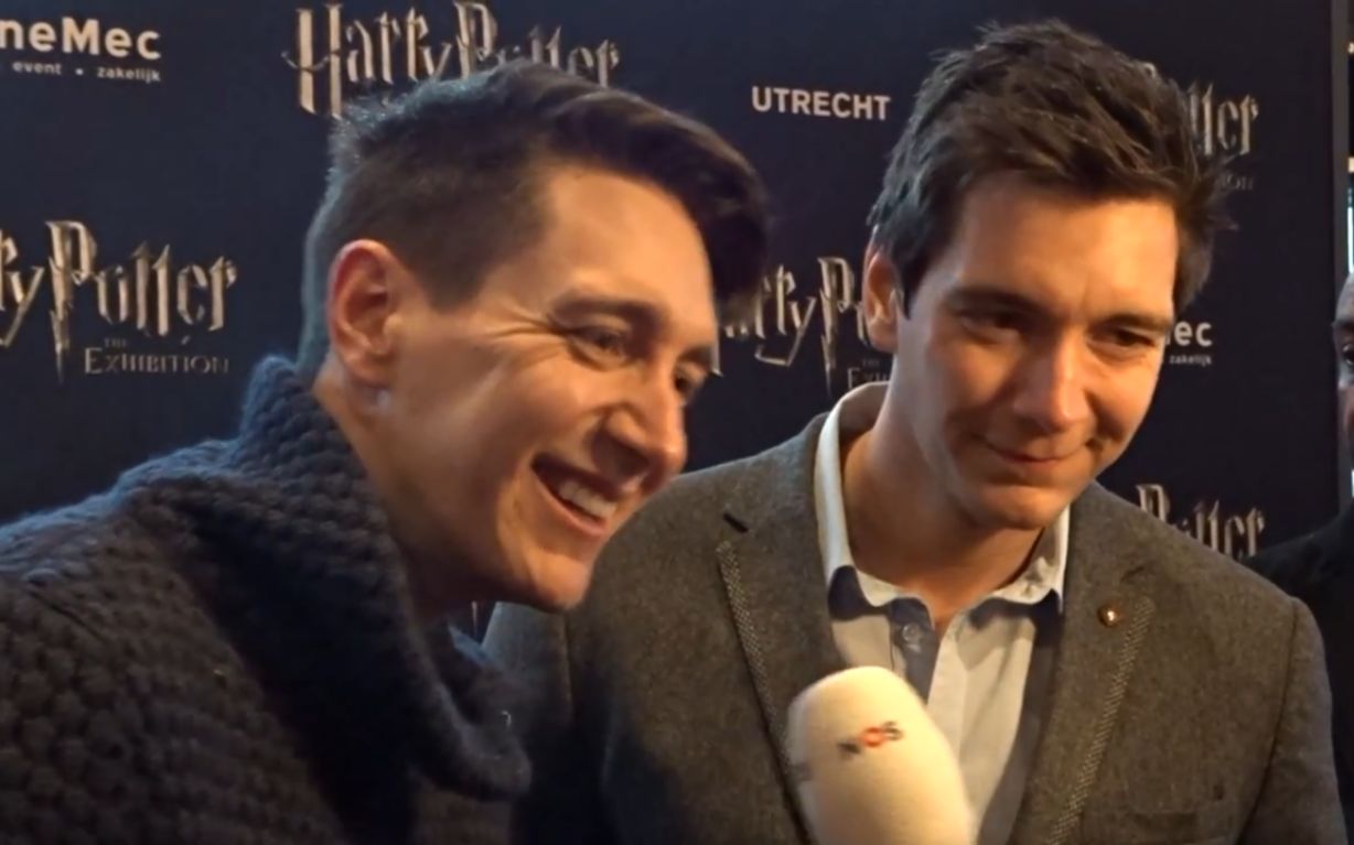 [jop]james and oliver phelps at the red carpet