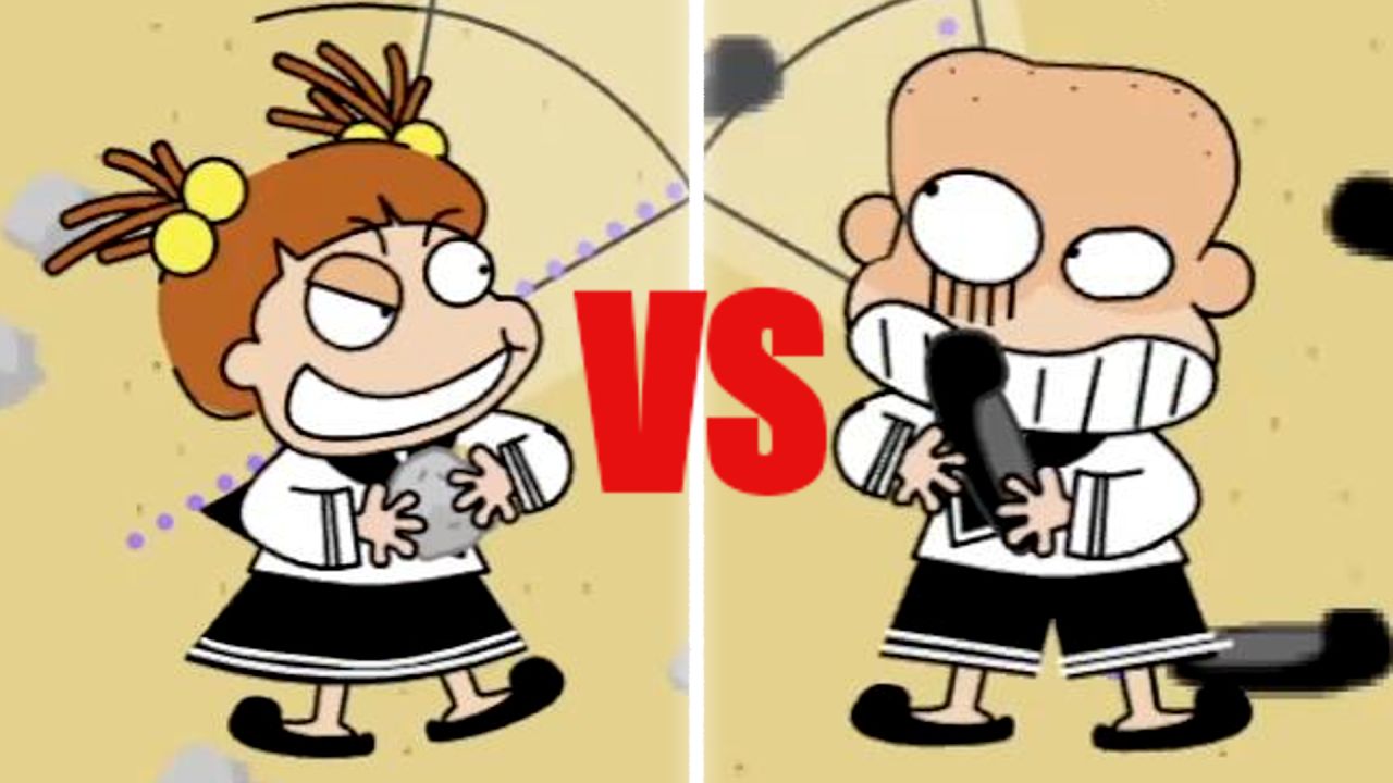童年回忆游戏 밍밍 vs 왕따谁赢？